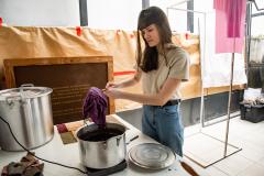 Lançamento de livro no Museu Alfredo Andersen