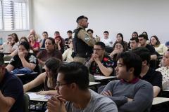 Mulher Segura: policiais realizam palestra para alunos de Direito em Ponta Grossa