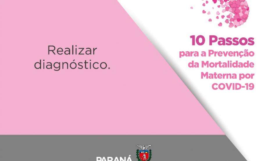 Cards - Sesa recomenda 10 passos para a prevenção da mortalidade materna por Covid-19