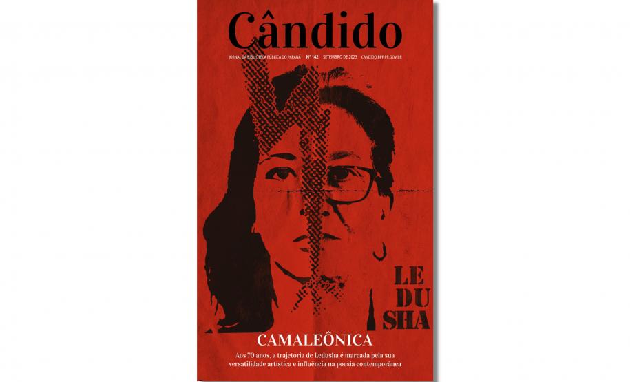 Jornal Cândido de setembro celebra os 70 anos da poeta Ledusha