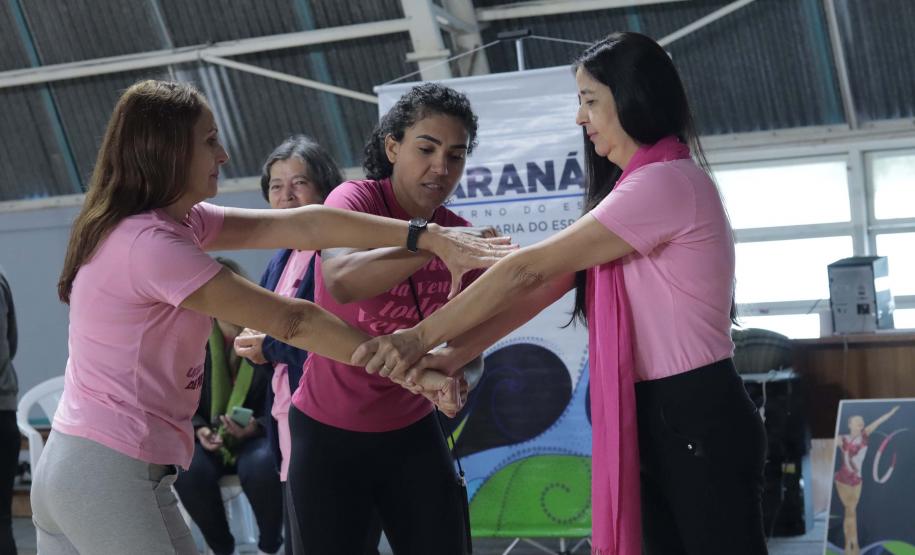 Paraná Rosa: Esporte promove evento de conscientização para servidoras e comunidade