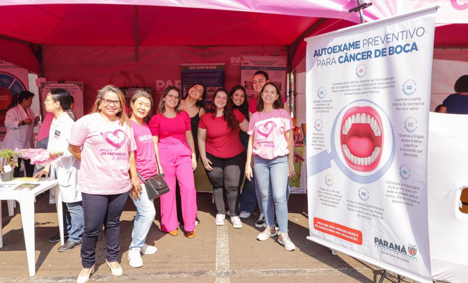 Com foco na saúde da mulher, Governo do Estado promove a 1ª etapa do Paraná Rosa em Ação