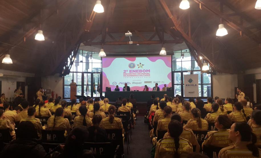 Encontro estadual de bombeiras discute atuação das mulheres nas forças de segurança