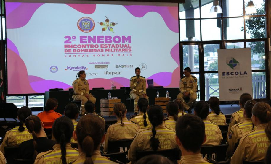 Encontro estadual de bombeiras discute atuação das mulheres nas forças de segurança