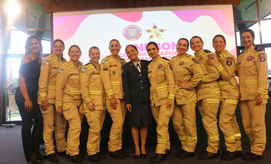 Encontro estadual de bombeiras discute atuação das mulheres nas forças de segurança
