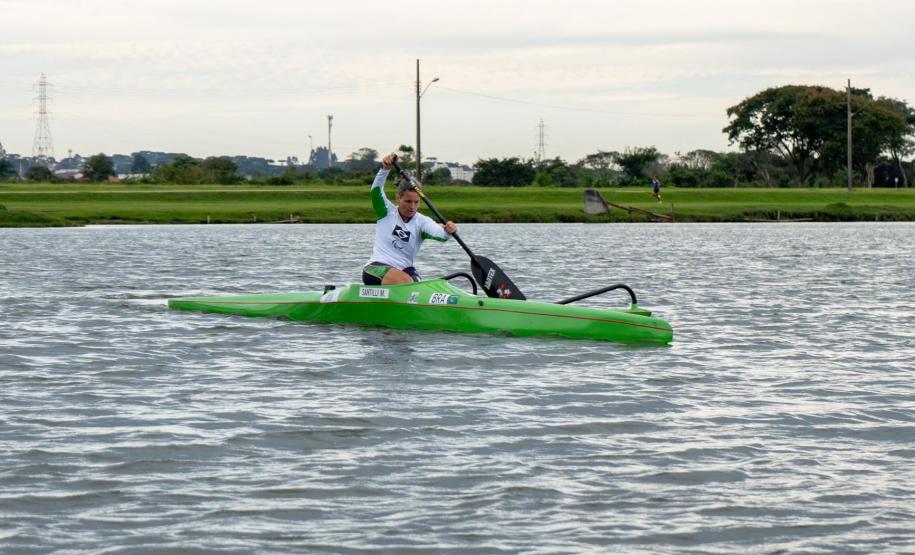 Mari Santilli mira o pódio na paracanoagem em Paris