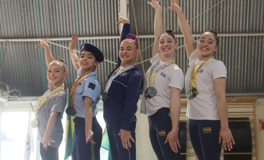 JEPS definem campeãs da ginástica artística para os Jogos Escolares Brasileiros