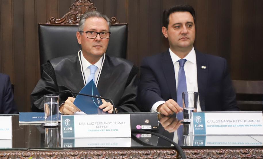 Posse da nova diretoria do Tribunal de Justiça do Estado do Paraná (TJPR)