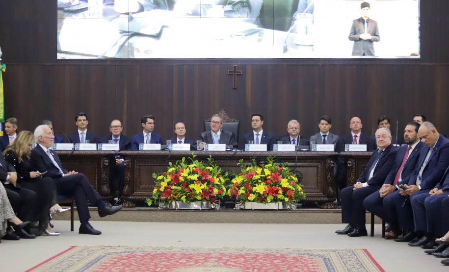 Posse da nova diretoria do Tribunal de Justiça do Estado do Paraná (TJPR)