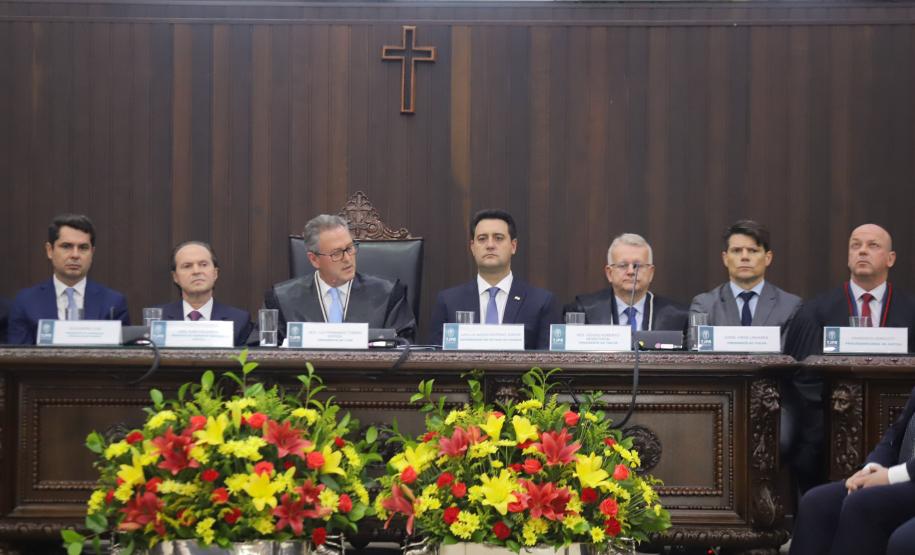 Posse da nova diretoria do Tribunal de Justiça do Estado do Paraná (TJPR)