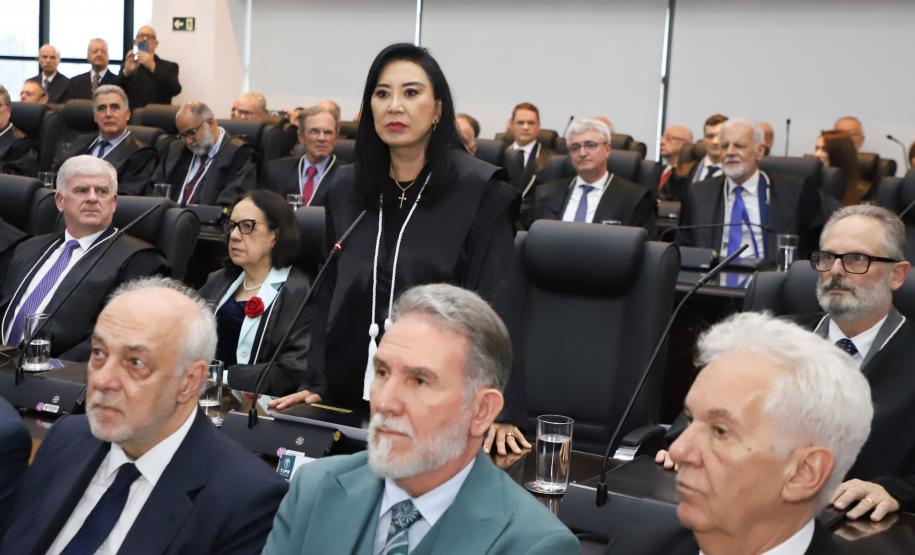 Posse da nova diretoria do Tribunal de Justiça do Estado do Paraná (TJPR)