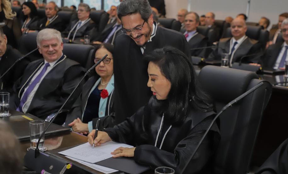Posse da nova diretoria do Tribunal de Justiça do Estado do Paraná (TJPR)