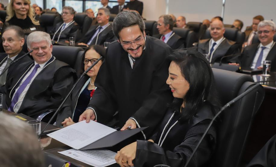 Posse da nova diretoria do Tribunal de Justiça do Estado do Paraná (TJPR)