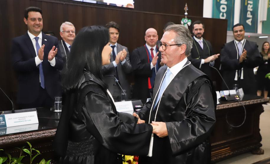 Posse da nova diretoria do Tribunal de Justiça do Estado do Paraná (TJPR)