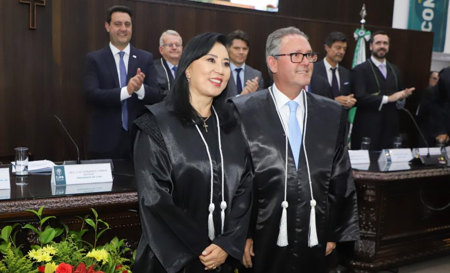 Posse da nova diretoria do Tribunal de Justiça do Estado do Paraná (TJPR)