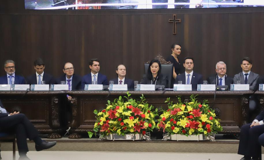 Posse da nova diretoria do Tribunal de Justiça do Estado do Paraná (TJPR)