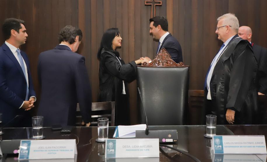 Posse da nova diretoria do Tribunal de Justiça do Estado do Paraná (TJPR)