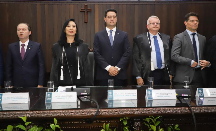 Posse da nova diretoria do Tribunal de Justiça do Estado do Paraná (TJPR)
