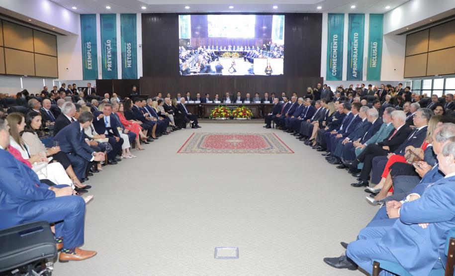 Posse da nova diretoria do Tribunal de Justiça do Estado do Paraná (TJPR)