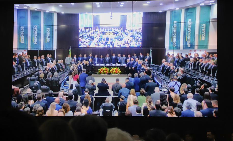 Posse da nova diretoria do Tribunal de Justiça do Estado do Paraná (TJPR)