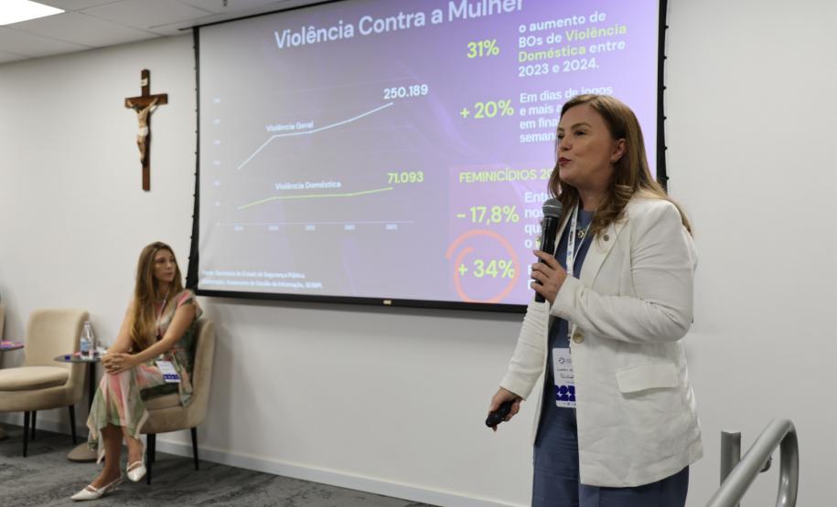 Ações do Paraná para conter violência à mulher são destaque em seminário nacional
