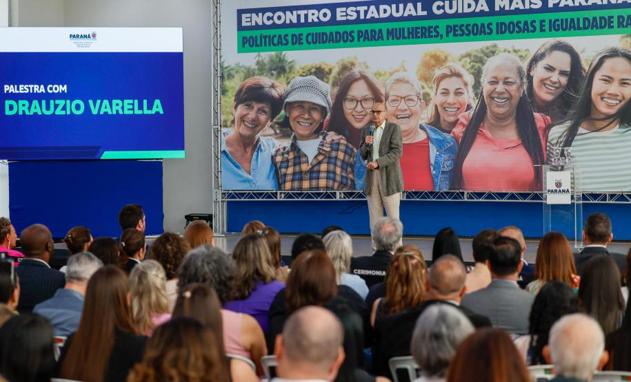 Mês da Mulher: palestra com Drauzio Varella abre Encontro Estadual Cuida Mais Paraná