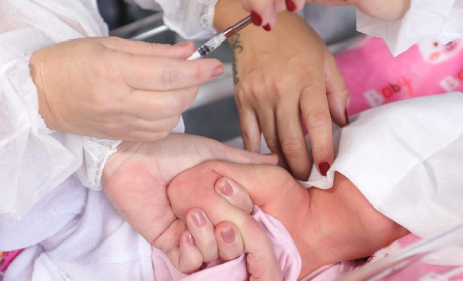 Vacinação contra BCG em 27 maternidades facilita a vida de milhares de paranaenses