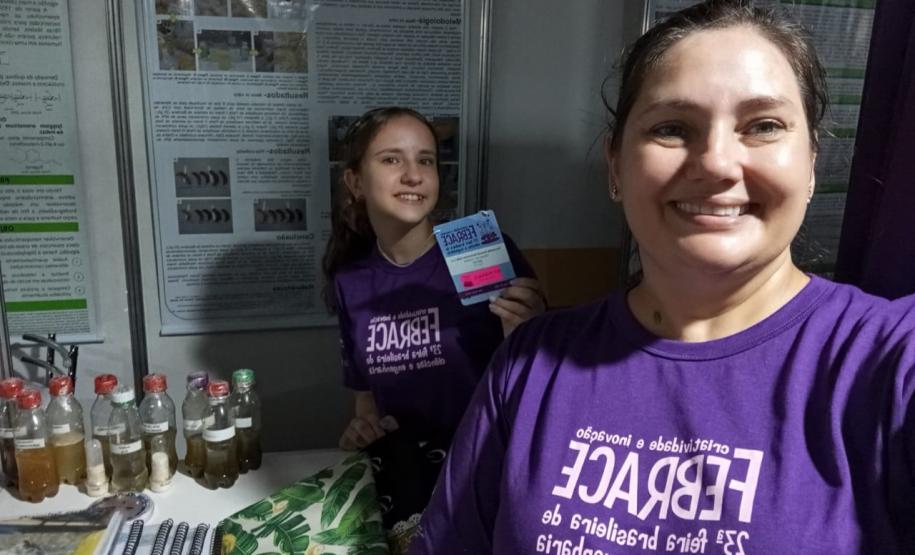 Aluna de escola estadual é premiada na maior feira de ciências do Brasil