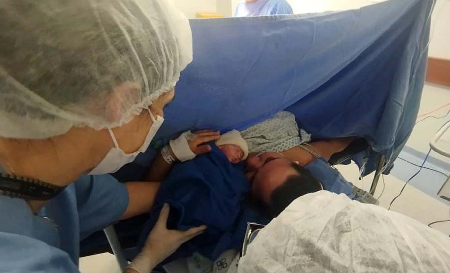 Rede materno-infantil do Estado garante parto seguro de gêmeas após gestação de alto risco