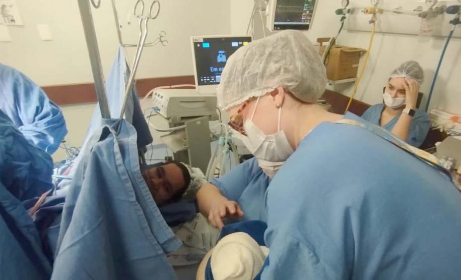 Rede materno-infantil do Estado garante parto seguro de gêmeas após gestação de alto risco