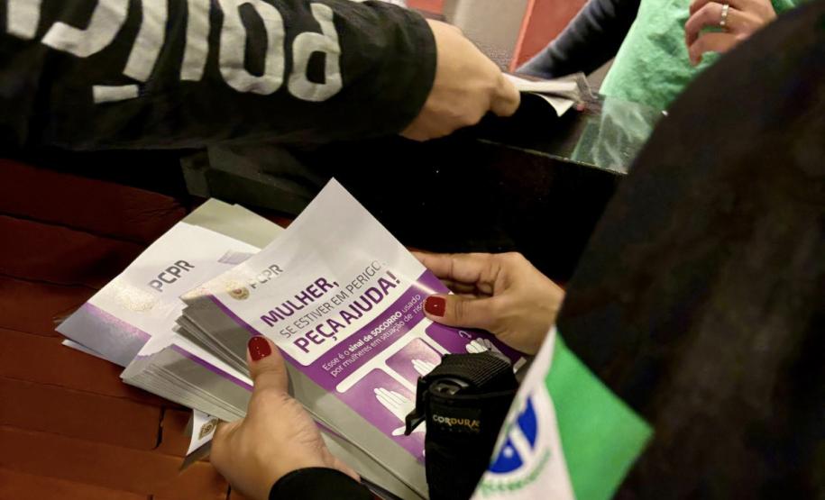 AGOSTO LILÁS: PCPR participa de operação nacional de combate à violência contra a mulher