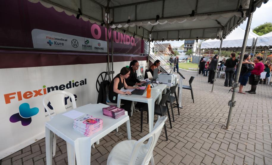 Atendimentos da Carreta Saúde da Mulher em Cerro Azul