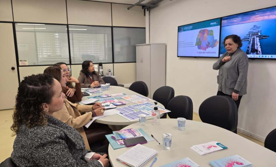 Referência: comitiva de Goiás conhece modelo de atendimento materno-infantil do Paraná