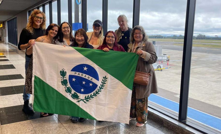 Delegação formada só por mulheres representa o Paraná na maior feira de artesanato do Brasil