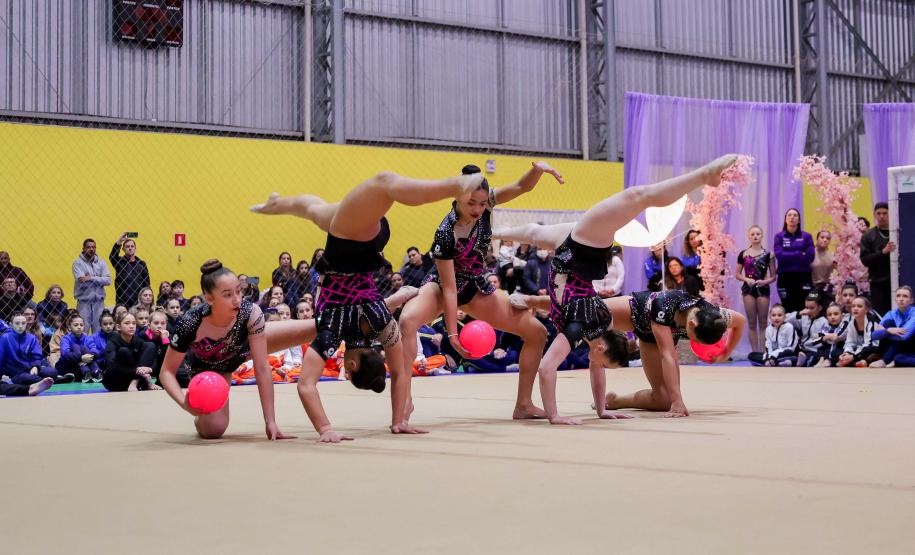 Sanepar apoia equipe de ginástica rítmica que vai disputar a Copa Sul-Americana