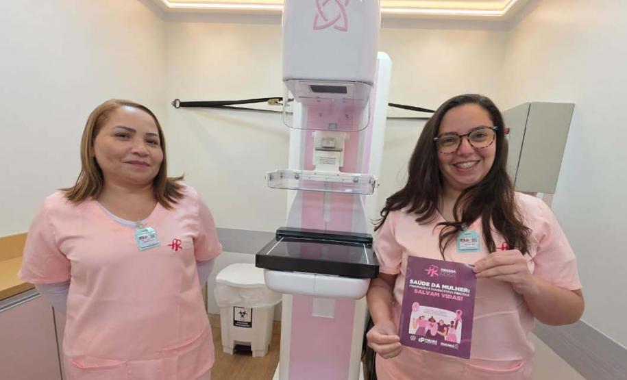 Carreta Saúde da Mulher passa a fazer mamografia em mulheres de 40 a 74 anos