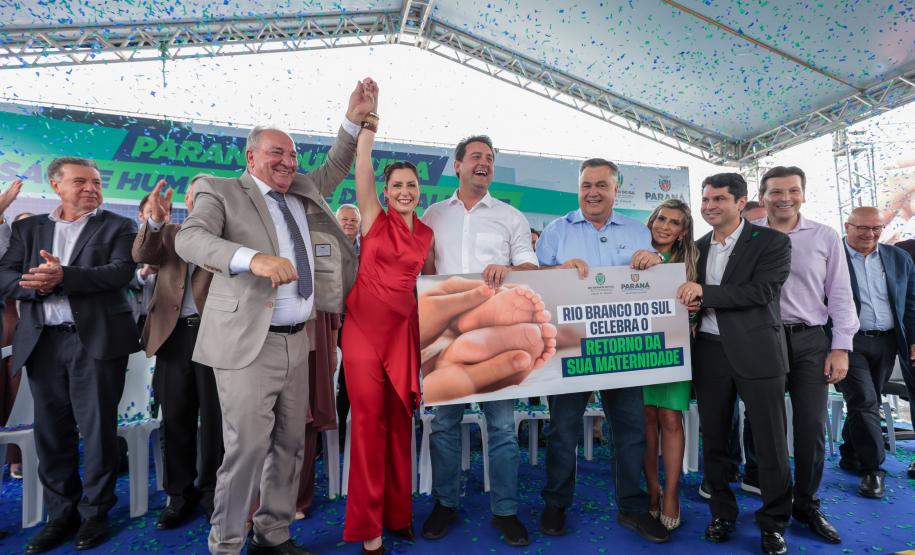 Com novo hospital, Rio Branco do Sul volta a ter maternidade após mais de uma década