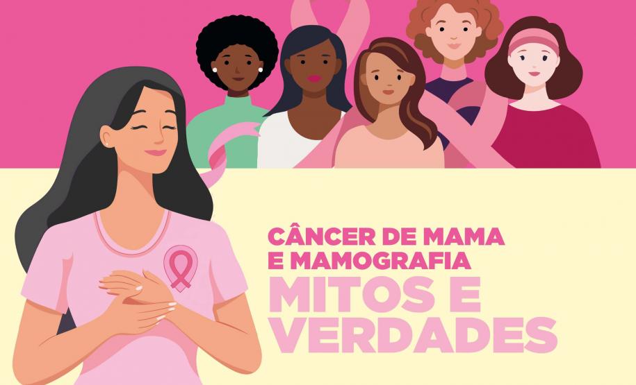 Paraná Rosa: Secretaria esclarece mitos e mostra verdades sobre prevenção do câncer de mama