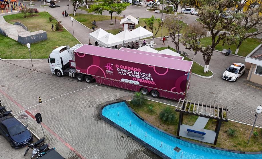 Carreta Saúde da Mulher estará em Palmas a partir de segunda-feira