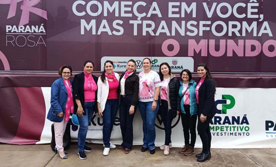 Carreta Saúde da Mulher já garantiu mais de 14 mil atendimentos no Paraná