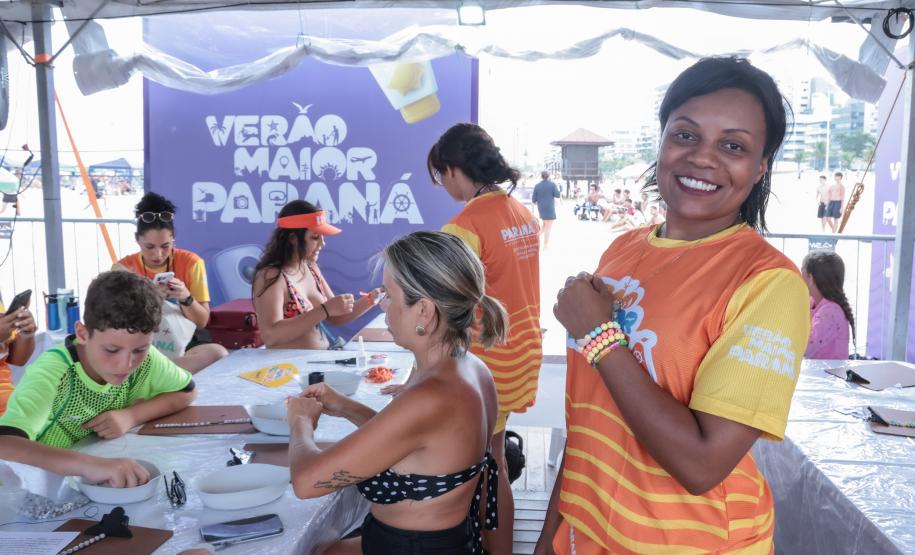 Oficinas de artesanato movimentam o Litoral durante o Verão Maior Paraná
