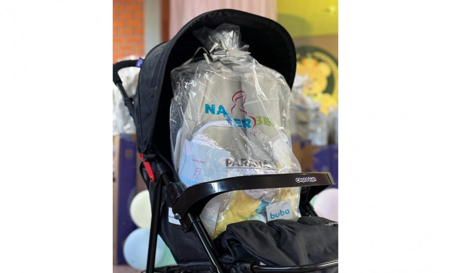 Estado inicia entregas de 2026 com 366 kits maternidade nas regiões Oeste e Sudoeste