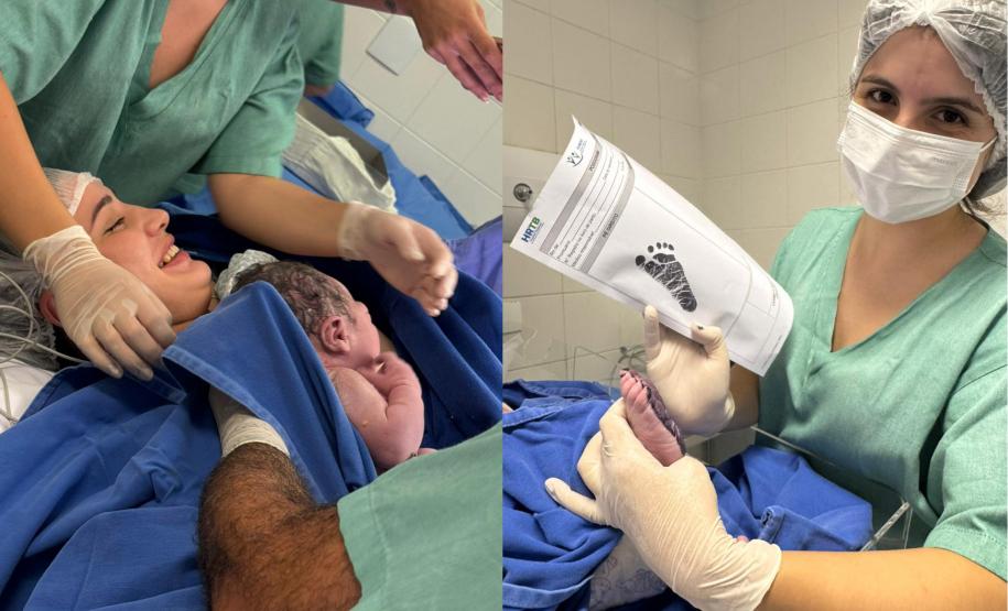 Hospital Regional de Telêmaco Borba registra primeiro parto com a implantação de serviço obstétrico