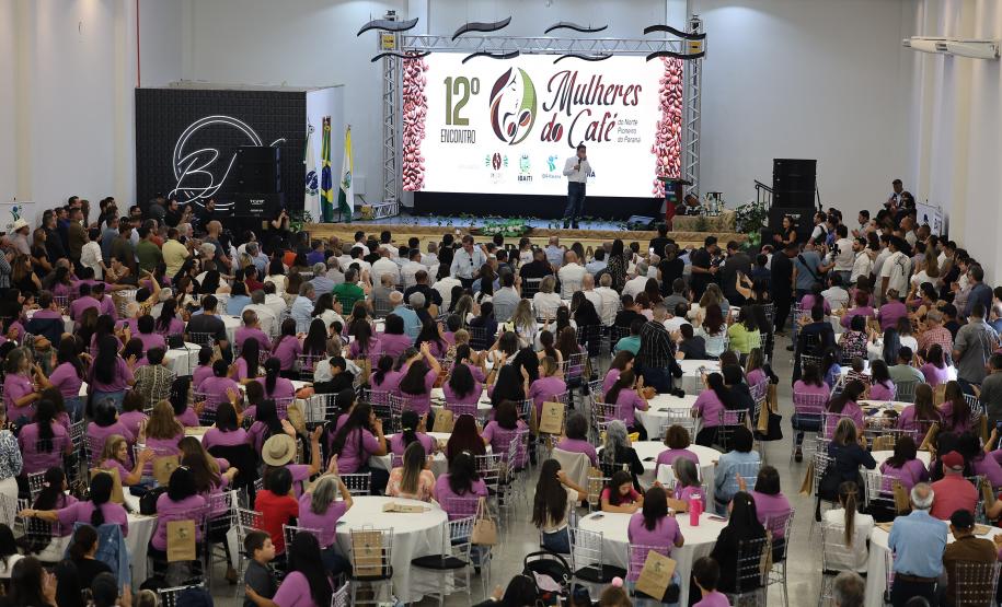 Ratinho Junior destaca protagonismo feminino no 12º Encontro das Mulheres do Café
