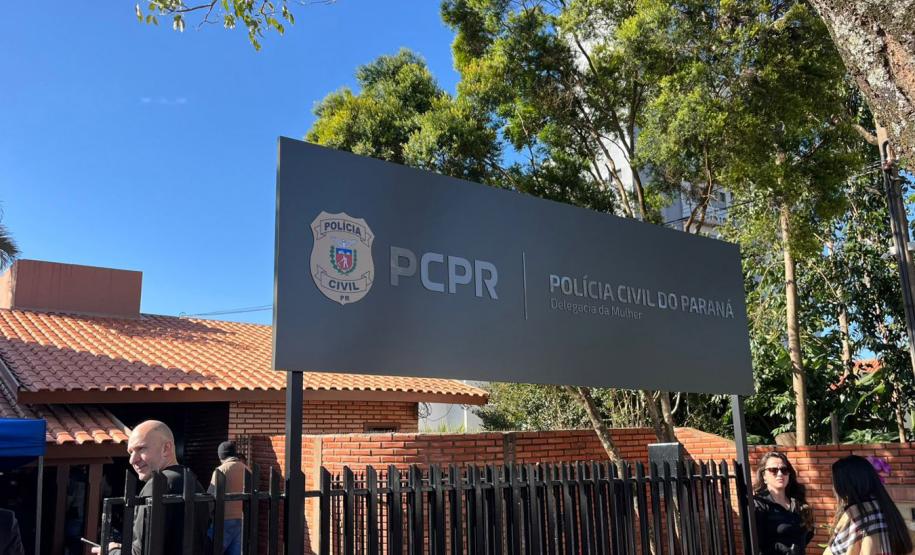Polícia Civil do Paraná inaugura nova sede da Delegacia da Mulher de Toledo
